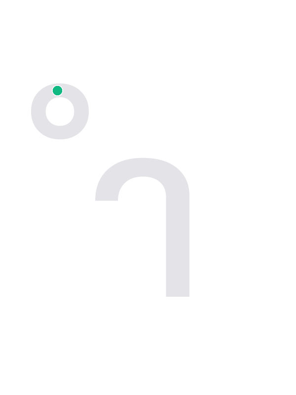 Animated stroke order for am