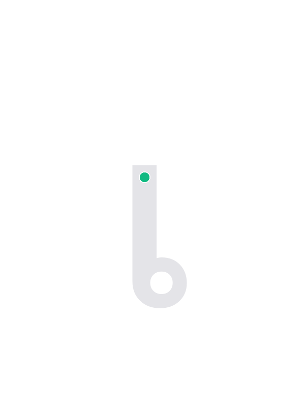 Animated stroke order for ee (long)